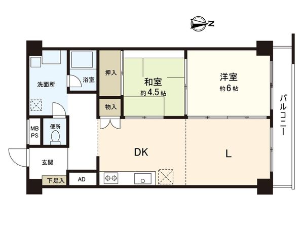 チサンマンション一乗寺 間取図(平面図) チサンマンション一乗寺 間取図(平面図)