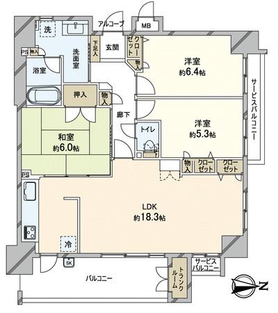 エフュージョン京都今出川 間取図(平面図) エフュージョン京都今出川 間取図(平面図)