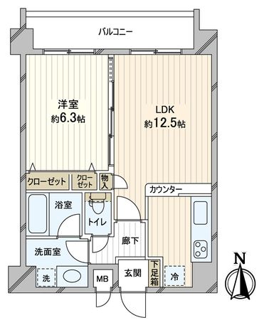 プレサンス京大南 間取図(平面図)