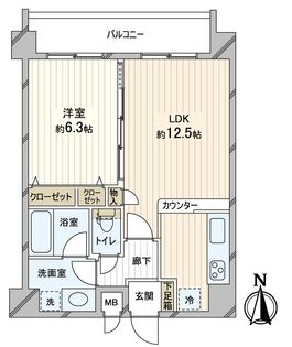 プレサンス京大南 間取図(平面図)