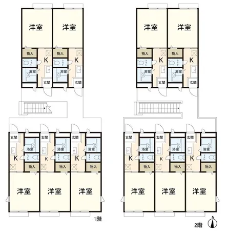 間取図（アパート部分）