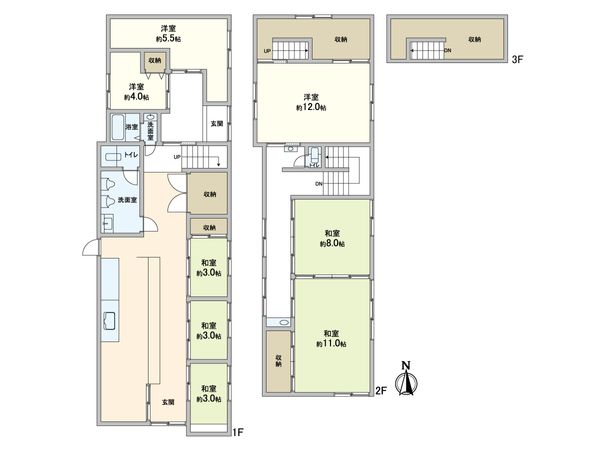 左京区岩倉中町 間取図(平面図) 左京区岩倉中町 間取図(平面図)