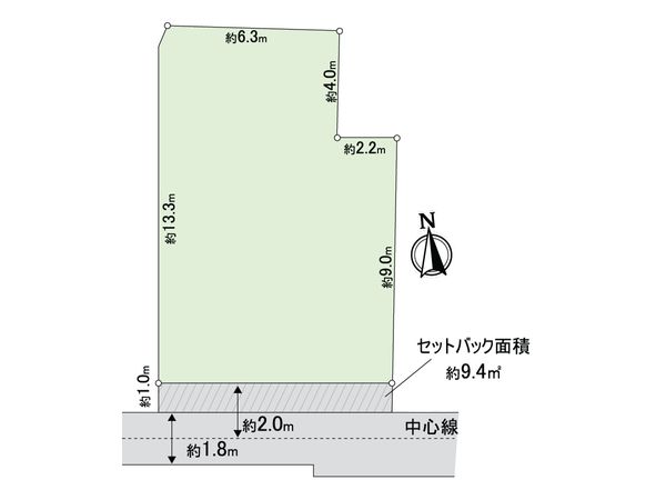 東住吉区田辺3丁目 区画図 東住吉区田辺3丁目 区画図