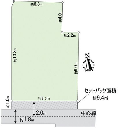 東住吉区田辺3丁目 区画図 東住吉区田辺3丁目 区画図