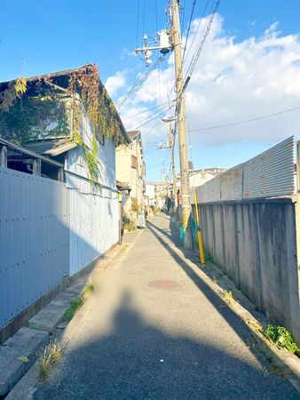住之江区安立4丁目 土地 前面道路含む外観 住之江区安立4丁目 土地 前面道路含む外観