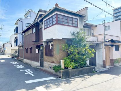 阿倍野区阪南町4丁目 古家付き土地 土地写真