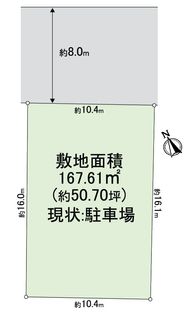 住之江区中加賀屋2丁目 区画図