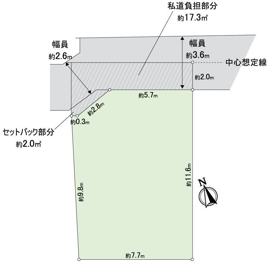 住之江区粉浜1丁目 区画図 区画図