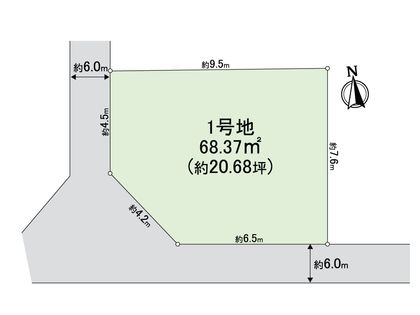 住之江区住之江3丁目 1号地 区画図