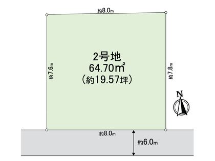 住之江区住之江3丁目 2号地 区画図