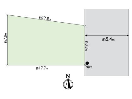 住吉区東粉浜2丁目 土地 区画図