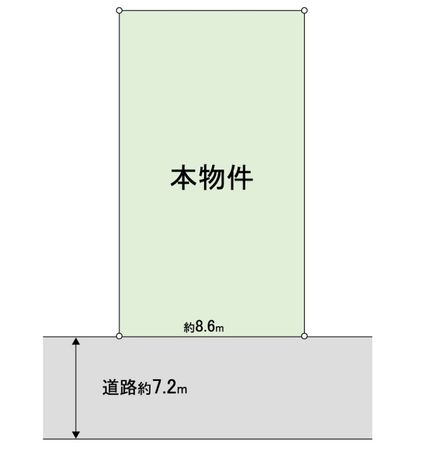 阿倍野区阪南町3丁目 区画図