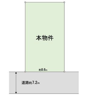 阿倍野区阪南町3丁目 区画図