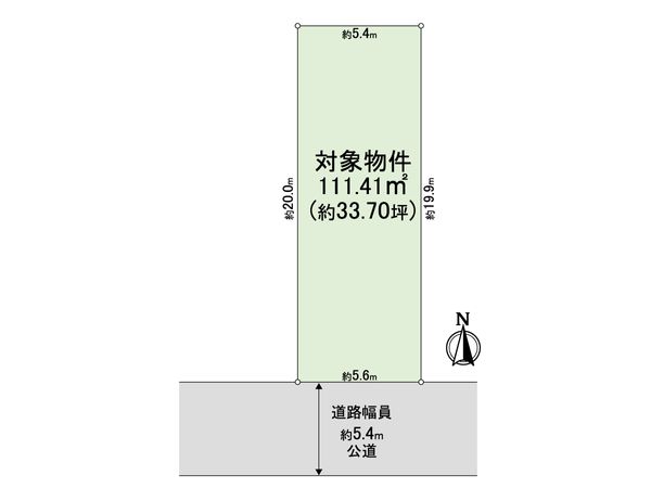 阿倍野区播磨町一丁目 土地 区画図
