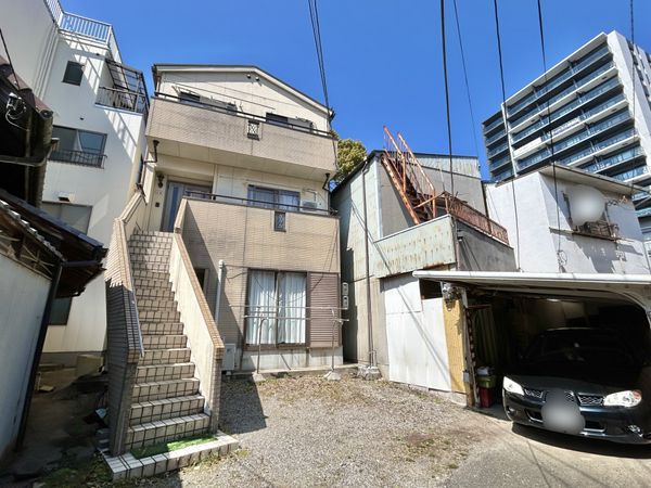 東住吉区南田辺2丁目 古家付土地 土地写真