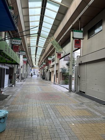 東住吉区田辺3丁目 建物付土地 前面道路含む外観