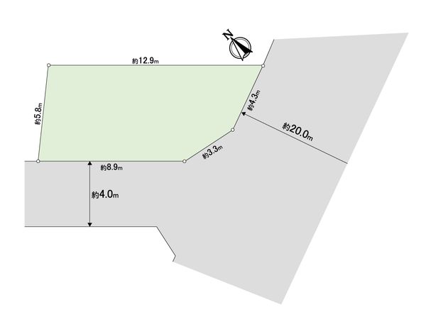 天王寺区清水谷町 区画図 天王寺区清水谷町 区画図