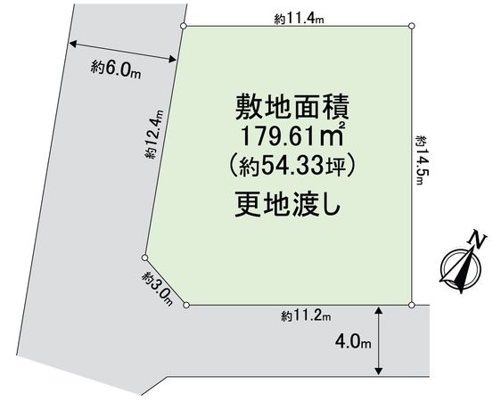 富田林市宮町3丁目 区画図