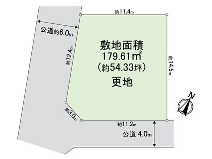 富田林市宮町3丁目 区画図