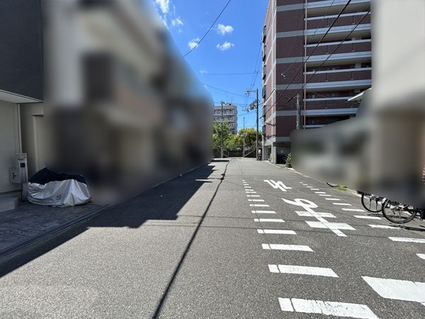 住之江区東加賀屋4丁目 戸建 前面道路含む外観