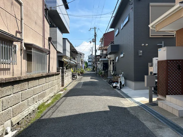 前面道路