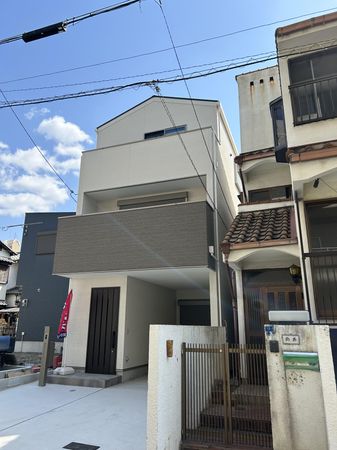 東住吉区湯里5丁目 新築戸建 外観 東住吉区湯里5丁目 新築戸建 外観