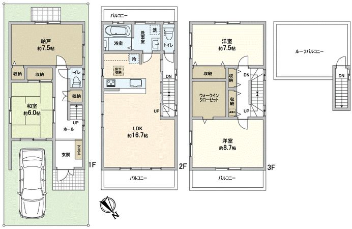 間取図(平面図)