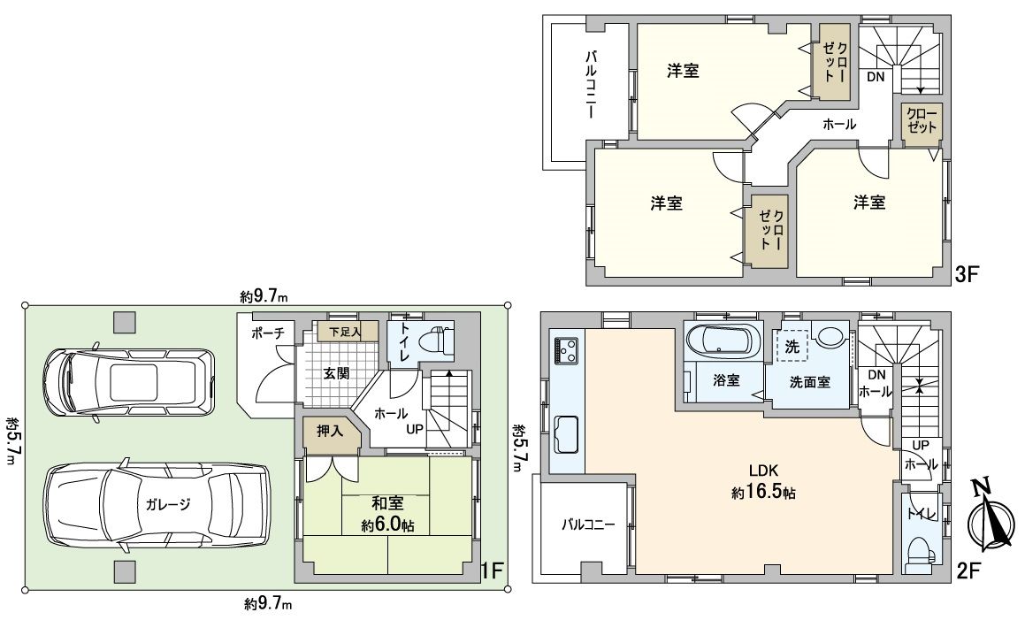 間取図(平面図)