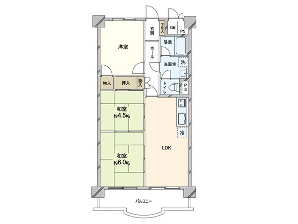 ストークマンション住之江 間取図(平面図)