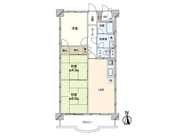 ストークマンション住之江 間取図(平面図) ストークマンション住之江 間取図(平面図)