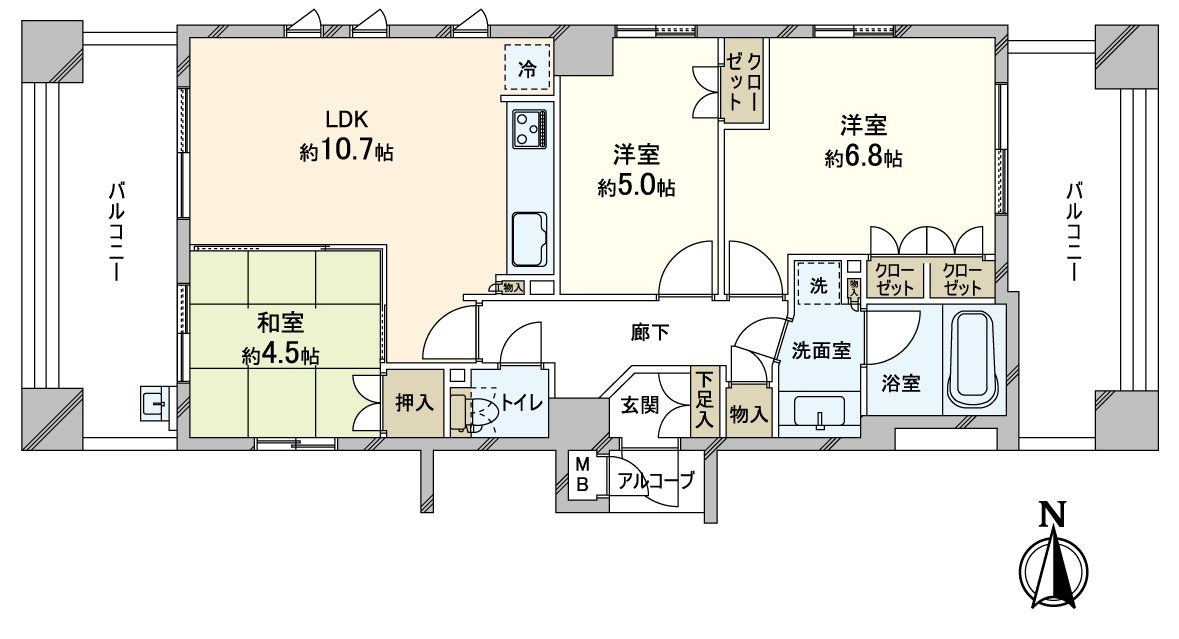 間取図(平面図)