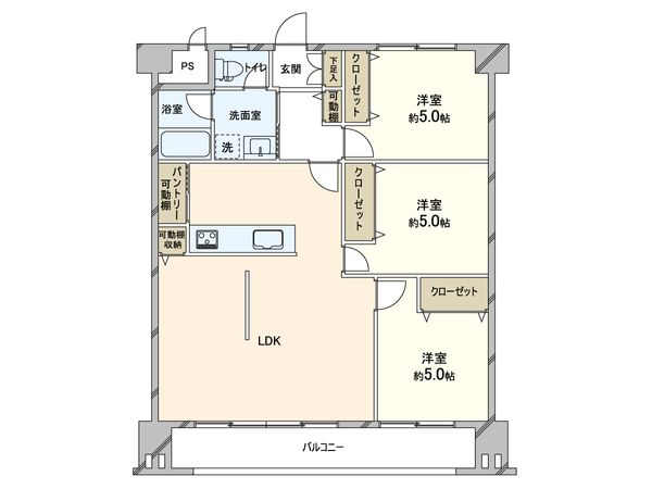 住吉ニューライフ 間取図(平面図)