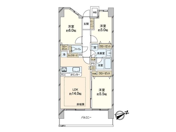 間取図(平面図)