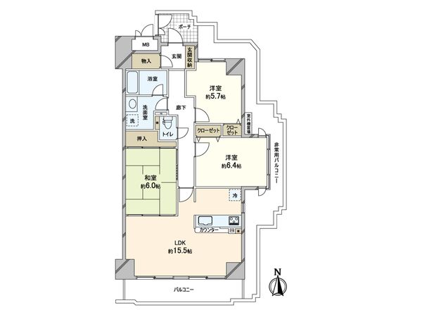 間取図(平面図)