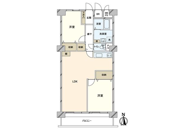 住之江パークマンション 間取図(平面図) 住之江パークマンション 間取図(平面図)