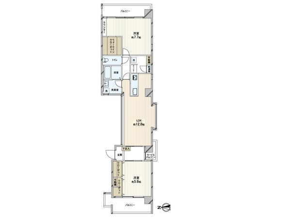 間取図(平面図)