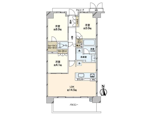 間取図(平面図)
