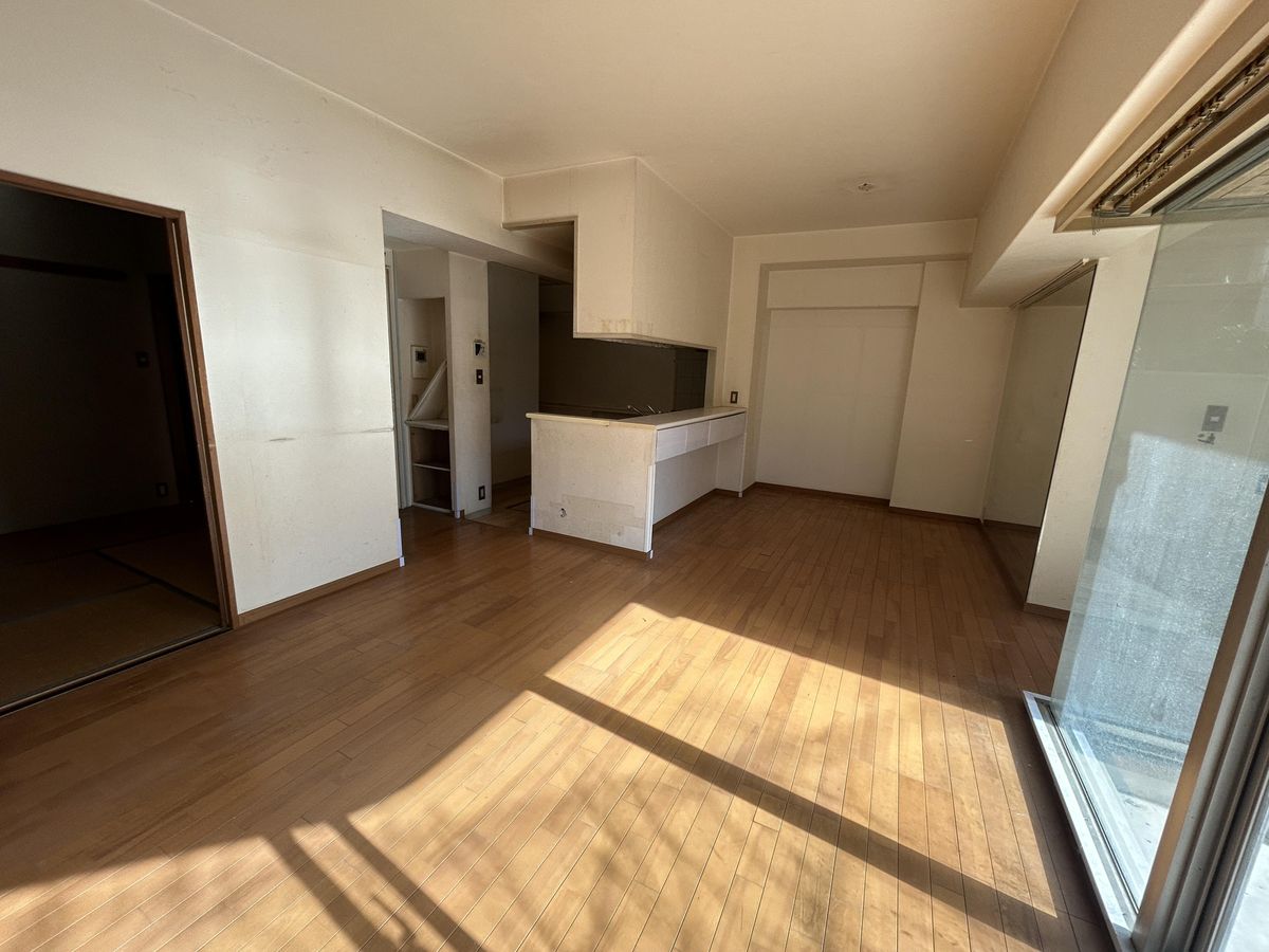 阿倍野桃ヶ池シティハウス リビング リビング