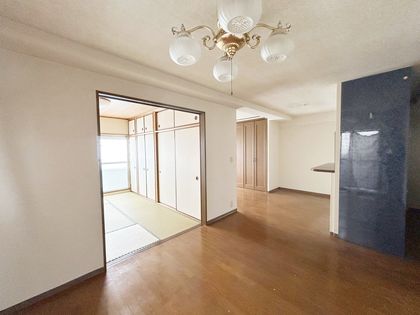 平野加美グランドハイツ 2号棟 リビング