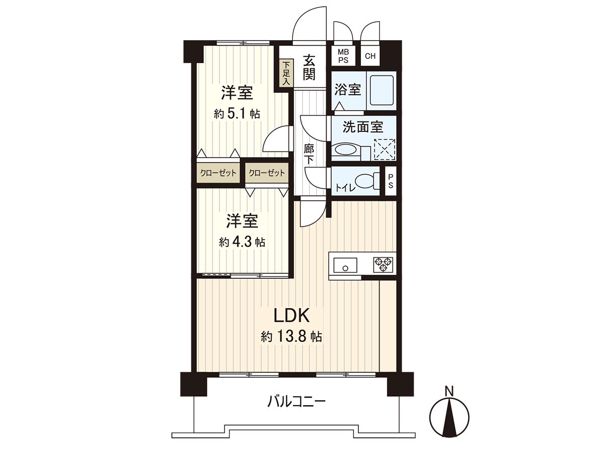 間取図(平面図)