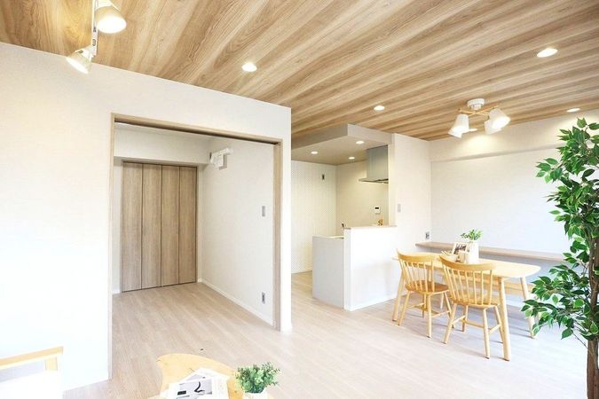 ライオンズマンション住吉公園 リビング