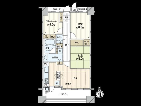 エスリード住吉公園通り 地図