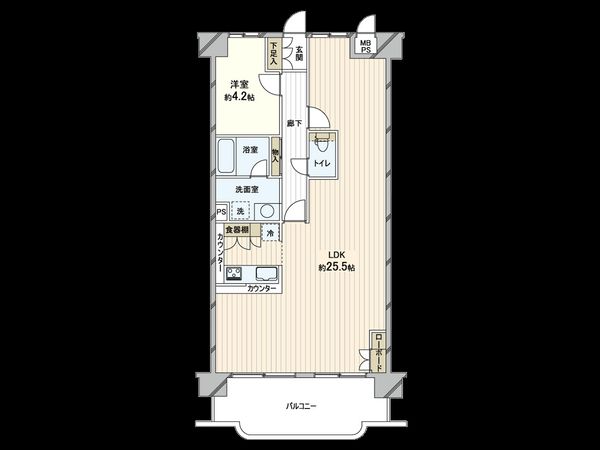 朝日プラザシティ八尾南 2番館 間取図(平面図) 朝日プラザシティ八尾南 2番館 間取図(平面図)