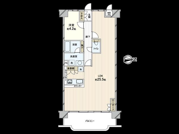 朝日プラザシティ八尾南 2番館 間取図(平面図) 朝日プラザシティ八尾南 2番館 間取図(平面図)