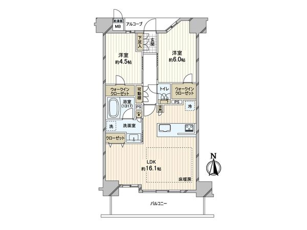 間取図(平面図)