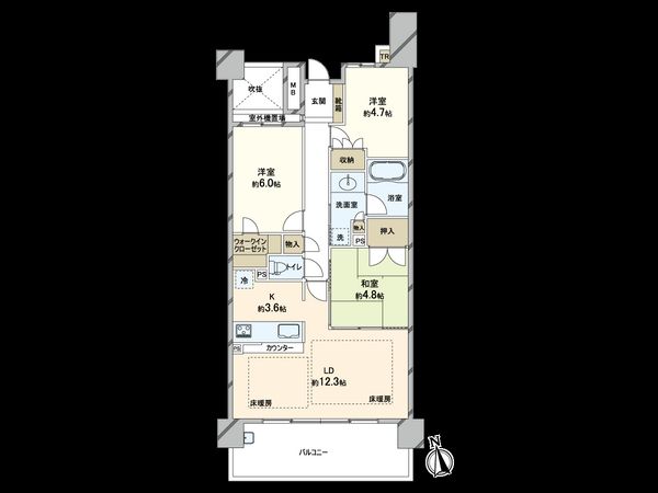 間取図(平面図)