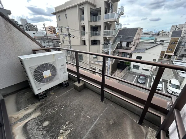 4Fバルコニー南向きバルコニーに付き日当たり良好です。