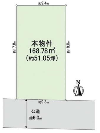 大阪府大阪市東成区深江南1丁目 地形図