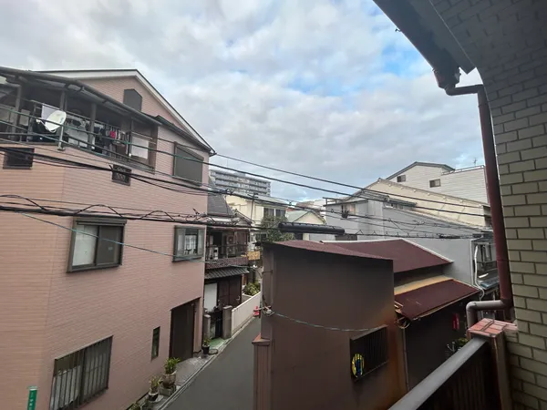 バルコニーからの眺望（北向き）