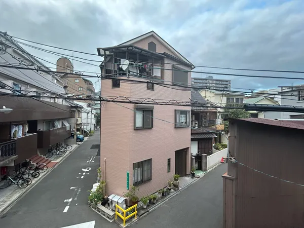 バルコニーからの眺望（北向き）